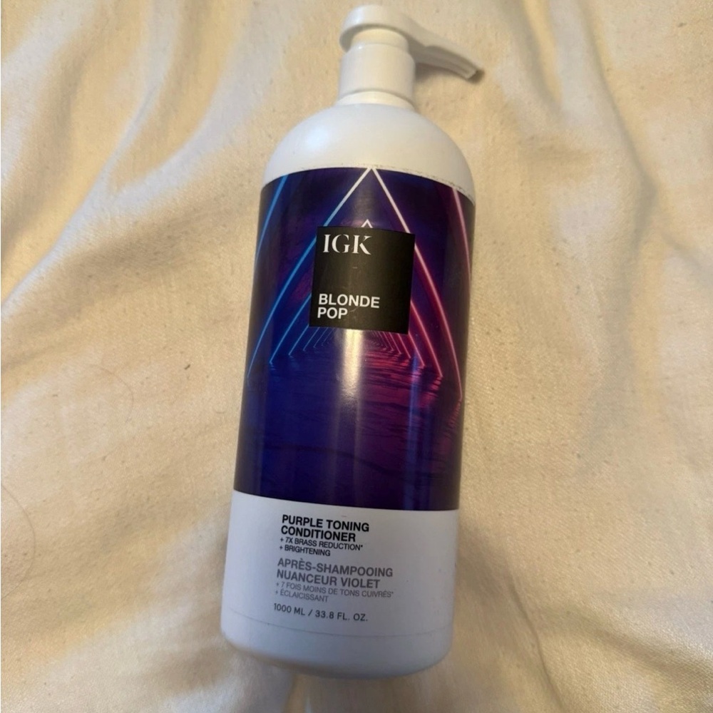 IGK Blonde Pop Purple Toning Conditioner - Purple